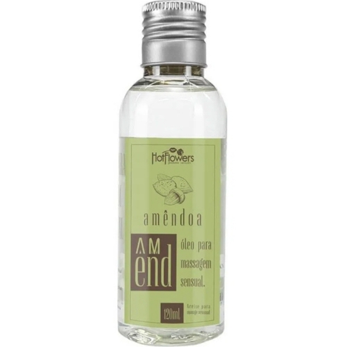 imagem ÓLEO PARA MASSAGEM SENSUAL DE AMÊNDOA 120ML HOT FLOWERS